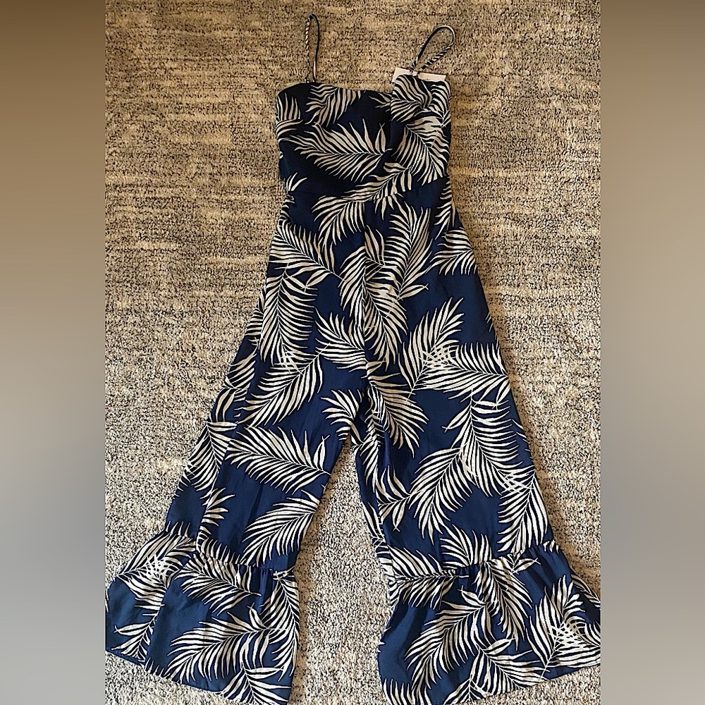 Jumpsuit with bell bottoms